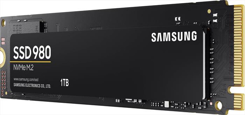 "SAMSUNG - 980 PCIe 3.0 NVMe 1TB Hard disk SSD interno-Nero"