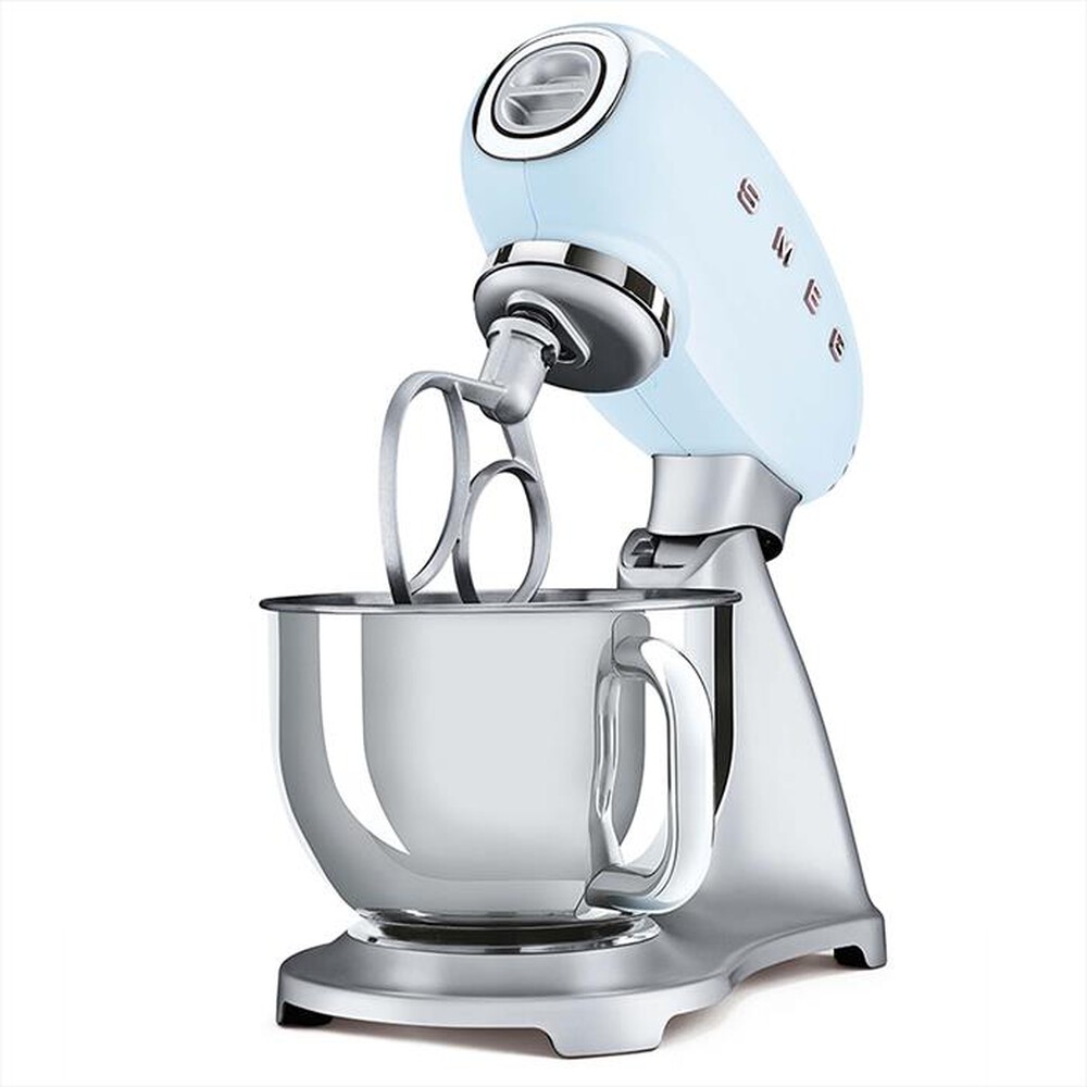 "SMEG - Impastatrice Standard 50's Style – SMF02PBEU-azzurro"