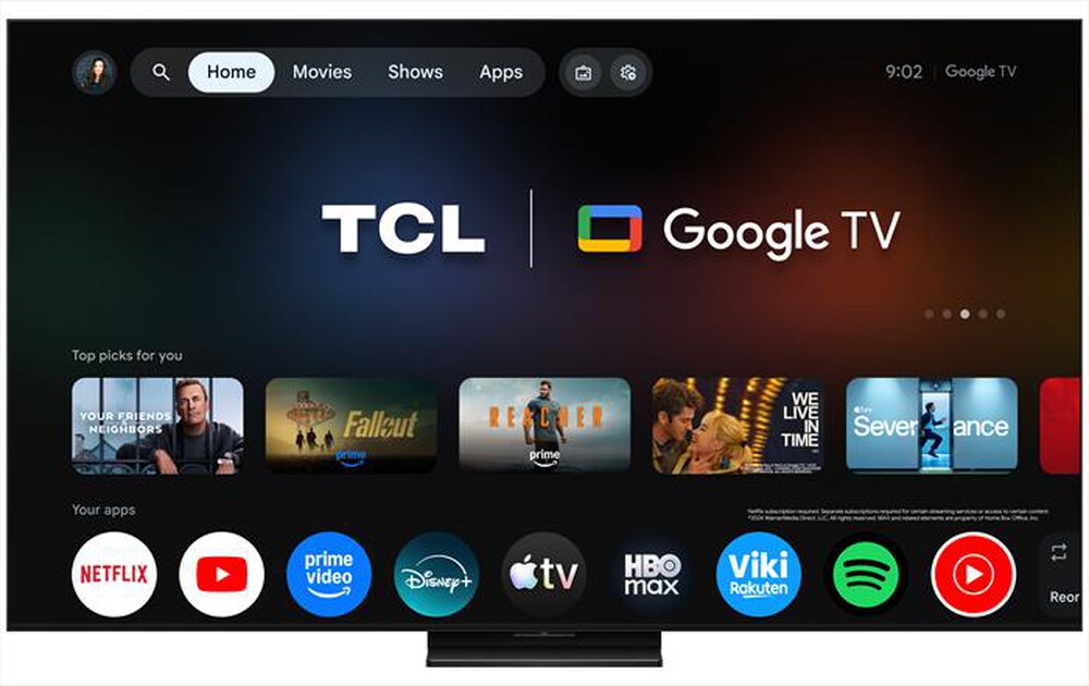 Immagine del prodotto TCL - Smart TV Mini LED 4K 75" 75A400U-Nero