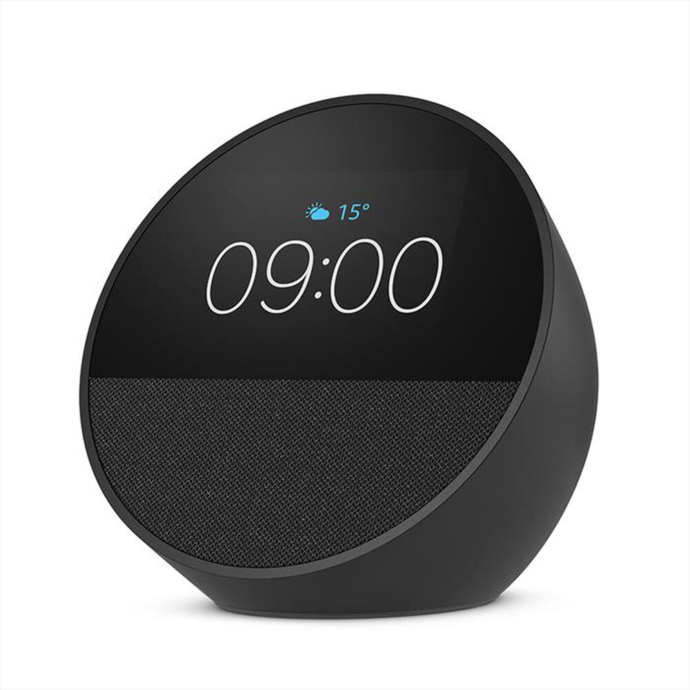 AMAZON - NUOVO AMAZON ECHO SPOT (MODELLO 2024)-Nero