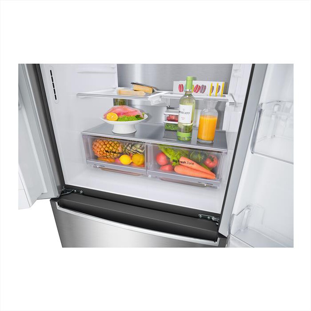 "LG - Frigorifero side by side GML643PZ6F Classe F 517L-Stainless steel"