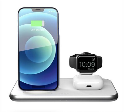 ZENS - 4IN1 STAND WIRELESS CHARGER 45W-White