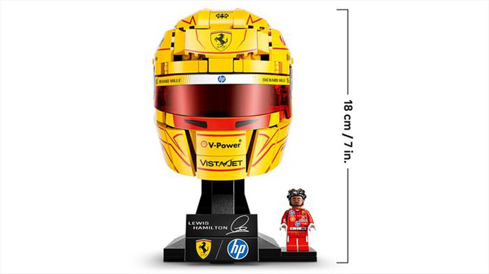 Immagine del prodotto LEGO - 43022 -CASCO DI LEWIS HAMILTON SCUDERIA FERRARI-Multicolore
