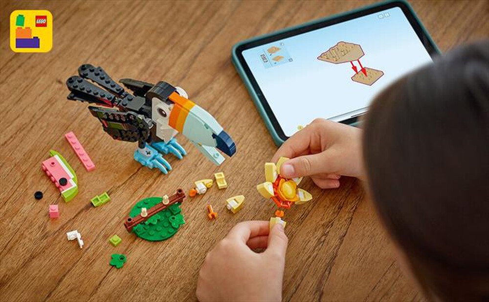 Immagine del prodotto LEGO - CREATOR Animali selvatici: tucano tropicale 31173