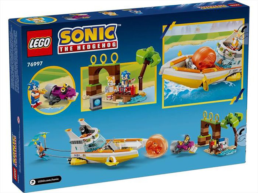 Immagine del prodotto LEGO - L’aeroscafo delle avventure di Tails - 76997-Multicolore