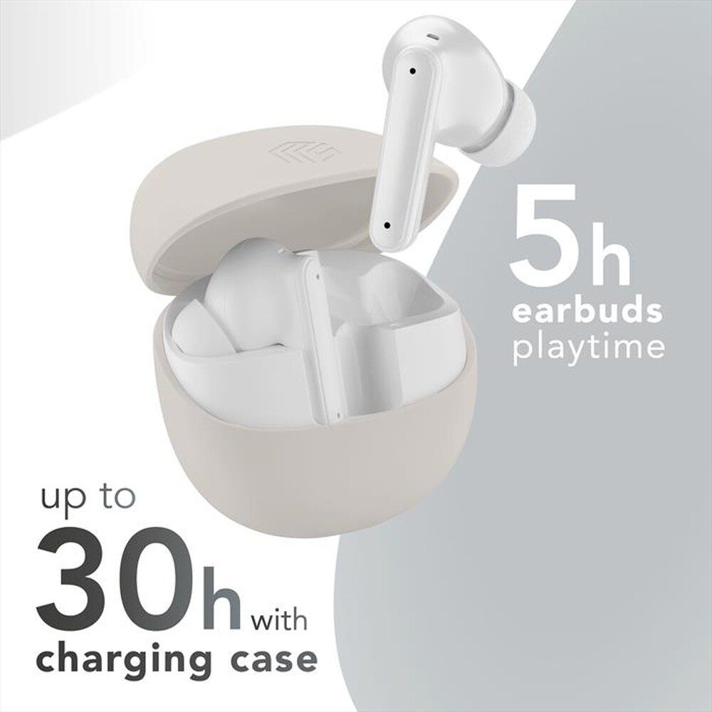Immagine del prodotto MUSIC SOUND - Auricolari True Wireless con ANC NUMIA-Bianco