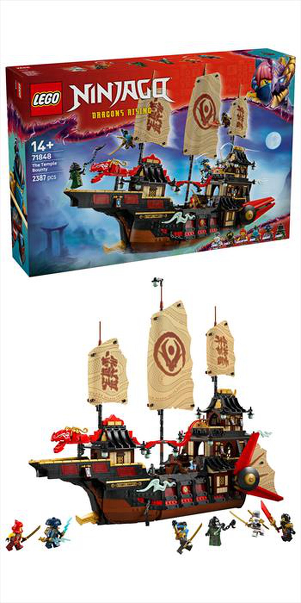 "LEGO - IL BOUNTY DEL TEMPIO-,"