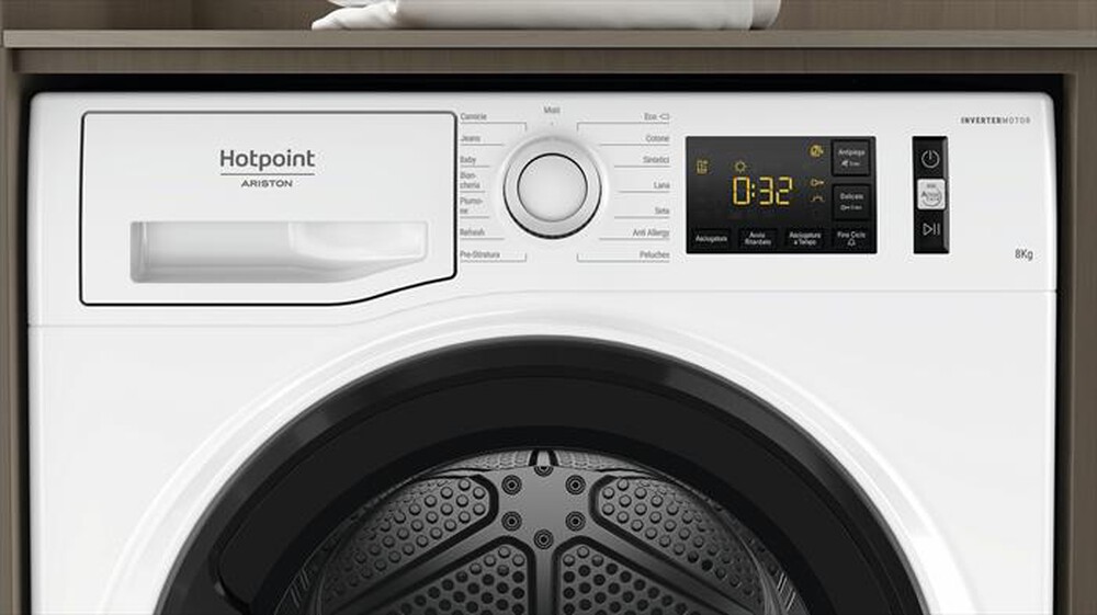 "HOTPOINT ARISTON - Asciugatrice ACTIVE NT M11 8X3K IT 8 Kg ClasseA+++-Bianco"