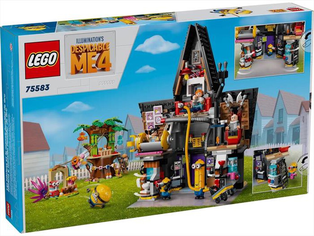 "LEGO - I Minions e la villa della famiglia di Gru - 75583-Multicolore"