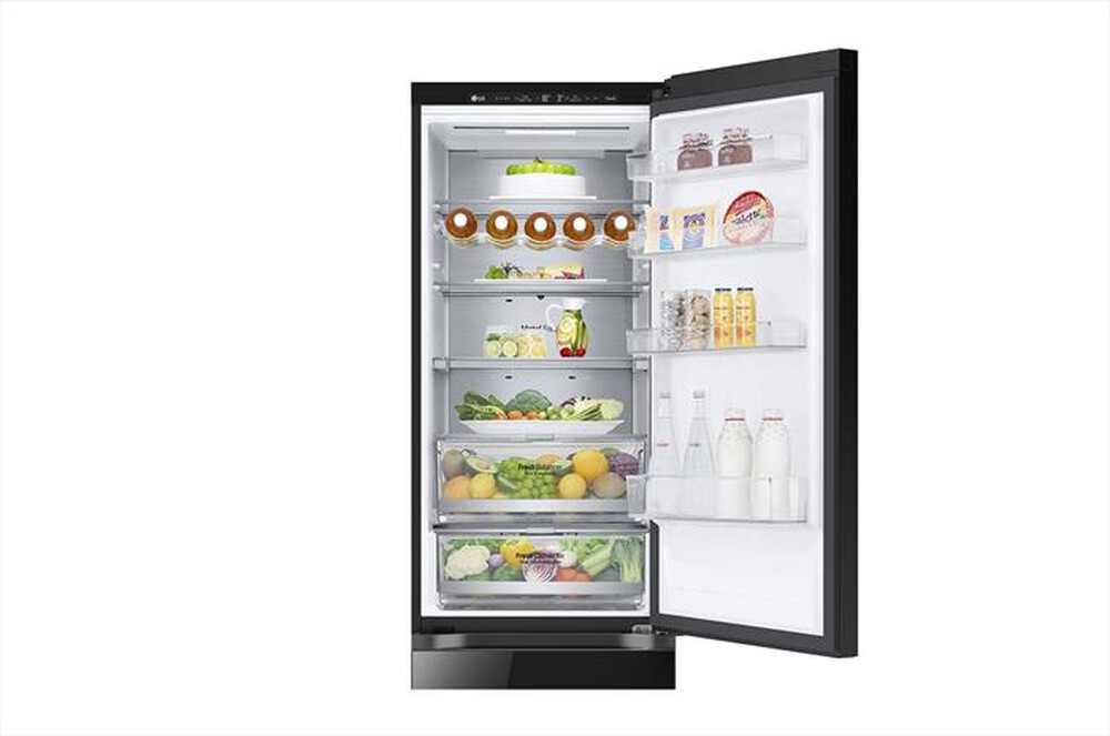 "LG - Frigorifero combinato GBB72BM9DQ Classe D 387 lt-Nero"