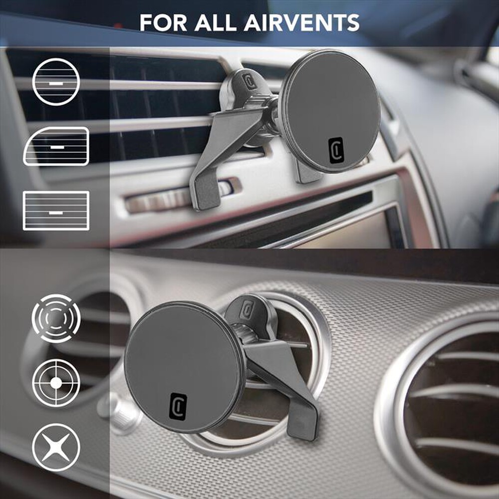 Immagine del prodotto CELLULARLINE - MAG WIRELESS CHARGING HOLDER-Nero