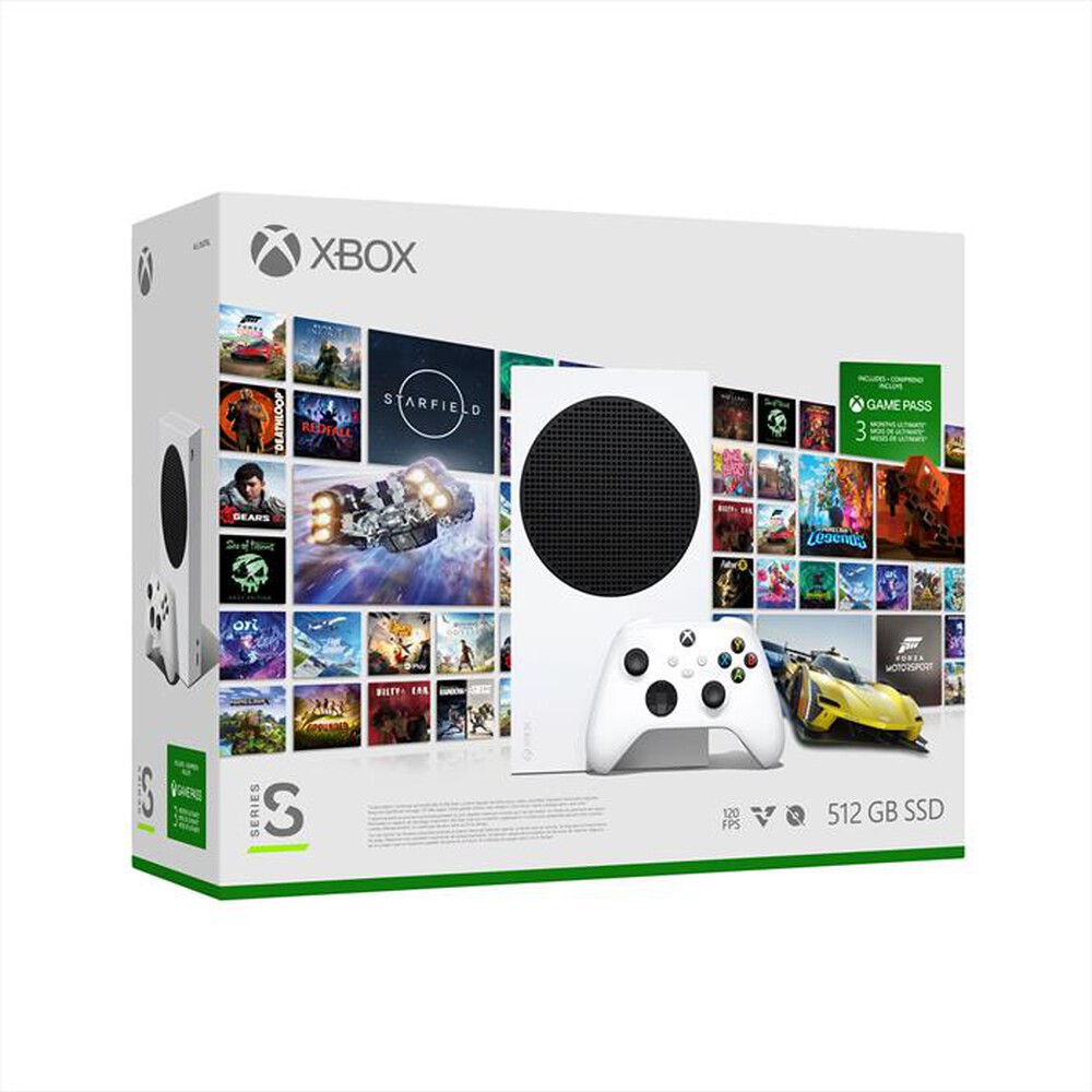 Immagine del prodotto MICROSOFT - Xbox Series S 512GB - Starter Bundle
