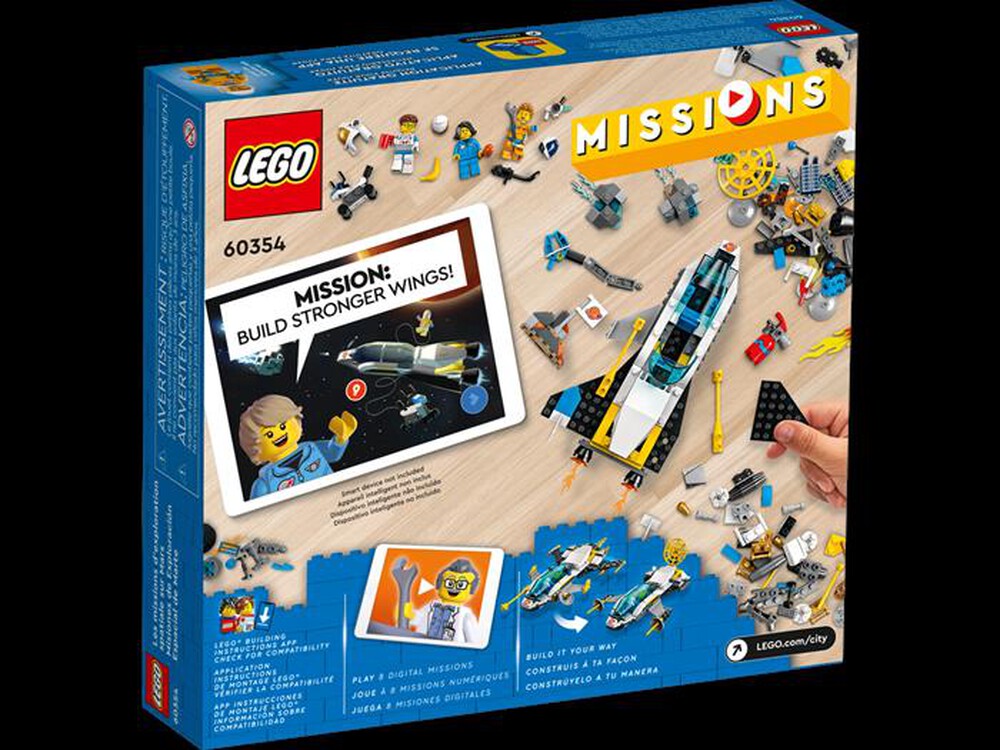 "LEGO - CITY MISSIONI DI ESPLORAZIONE SU MARTE - 60354"