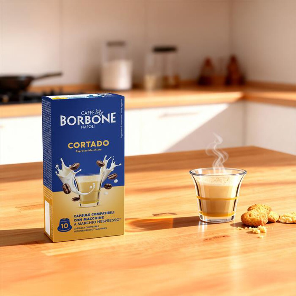 Immagine del prodotto CAFFE BORBONE - ESPRESSO CORTADO - Nespresso 10 Caps-Multicolore