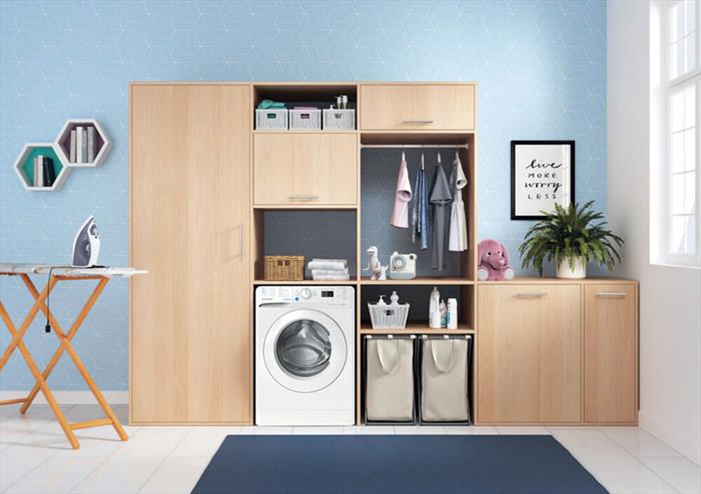 "INDESIT - Lavatrice BWA 101496X WV IT 10 Kg Classe A-White"