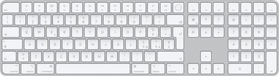 APPLE - Magic Keyboard with Touch ID-Bianco
