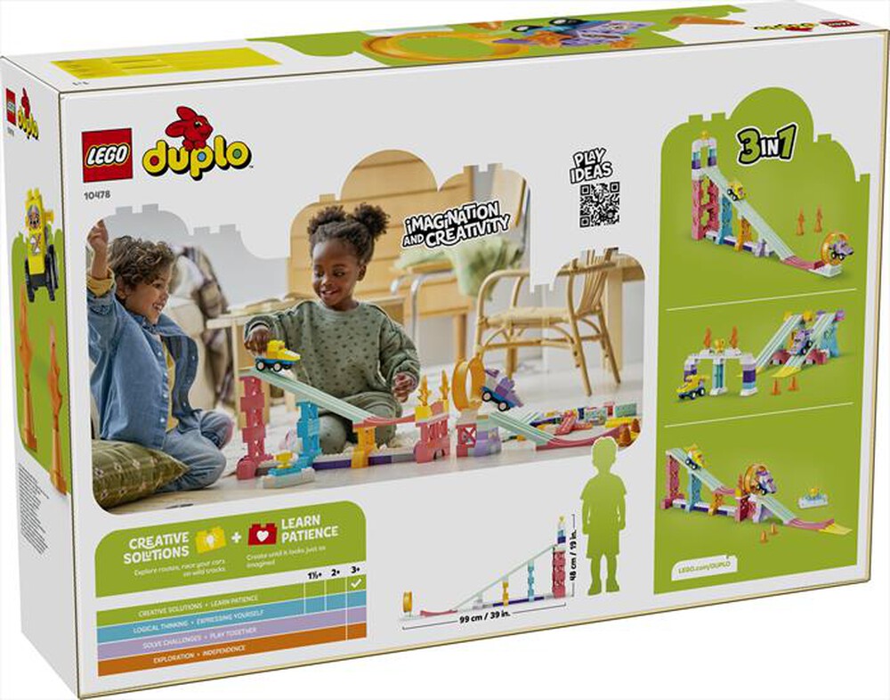 Immagine del prodotto LEGO - DUPLO Rampe creative 3 in 1 con veicoli - 10478