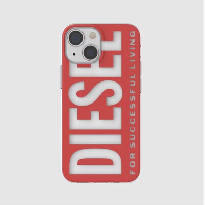 DIESEL - 47201_DSL DIESEL COVER IPHONE 13 MINI-Rosso