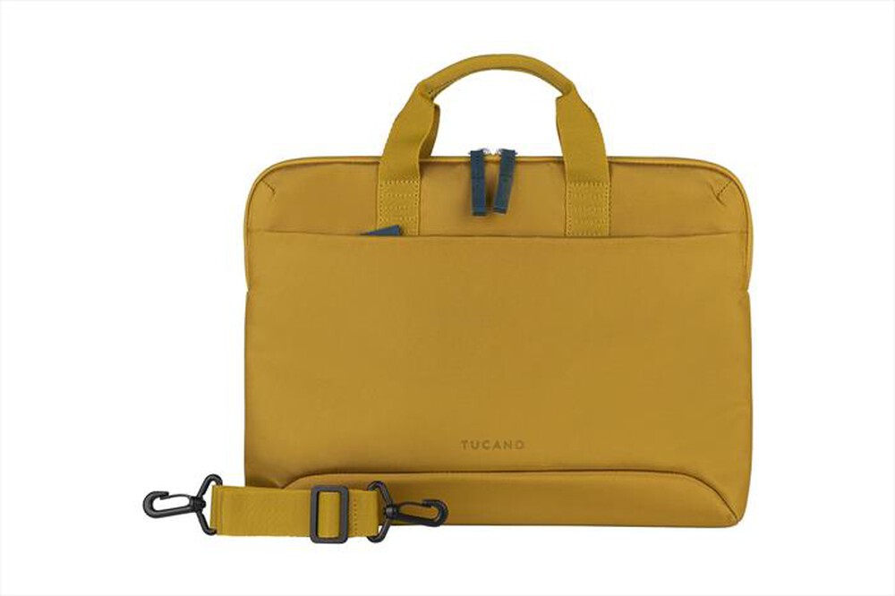 "TUCANO - Borsa SMILZA per laptop 14\" e MacBook Pro 14\"-GIALLO"