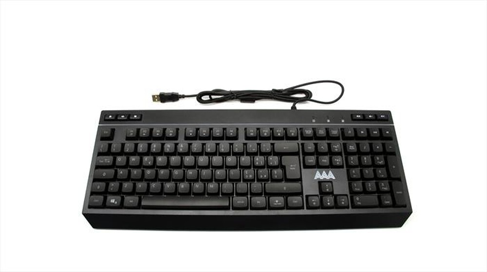 "AAAMAZE - TASTIERA RAINBOW GAMING AMGT0011-NERO"