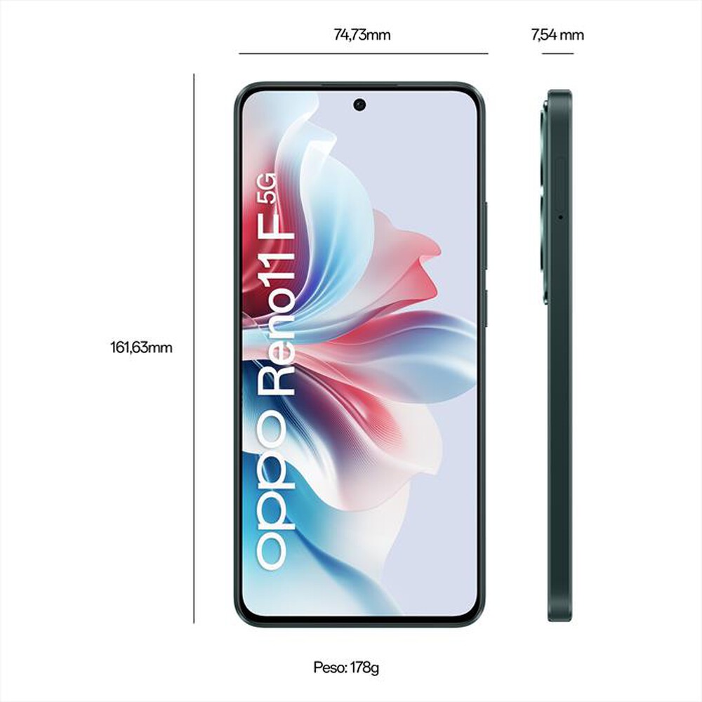 "OPPO - Smartphone RENO11 F 5G-PALM GREEN"