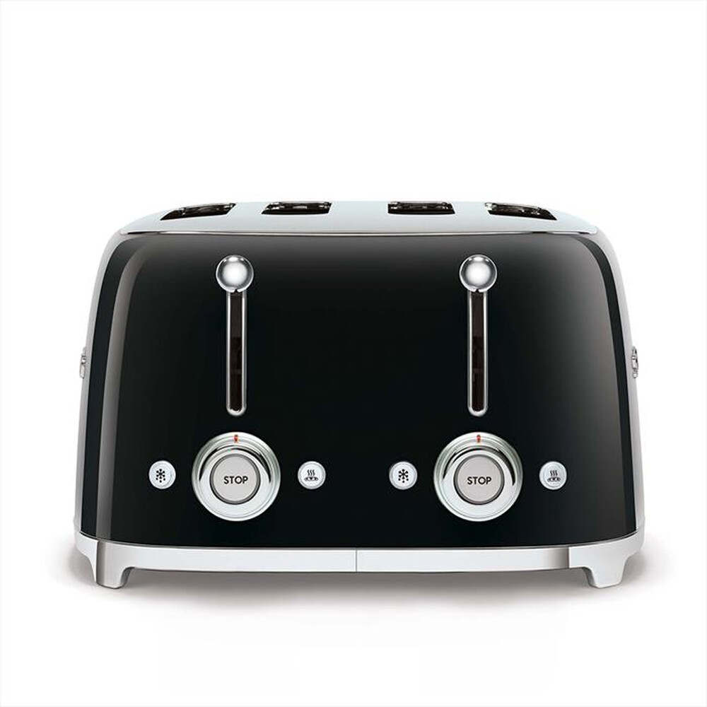"SMEG - Tostapane 50's Style 4x4 fette – TSF03BLEU-nero"