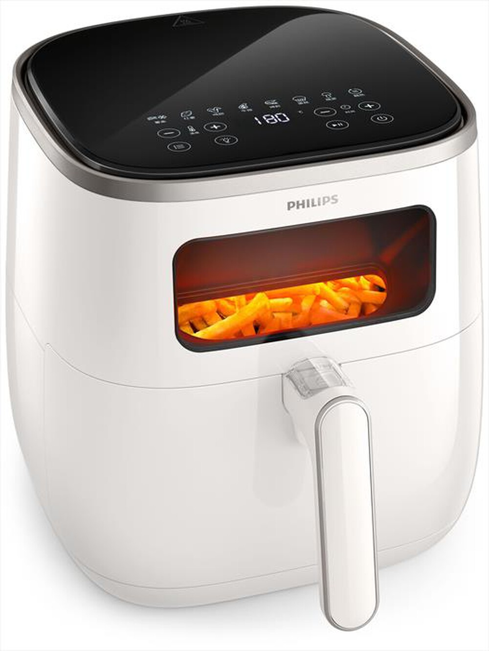 "PHILIPS - FRIGGITRICE AIRFRYER SERIE 3000 DA 5.6L HD9257/20-Bianco"