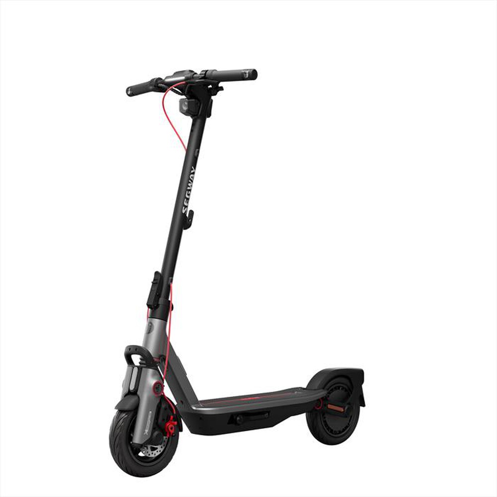 "SEGWAY - Monopattino elettrico NINEBOT F3 E-Nero, Grigio e Rosso"