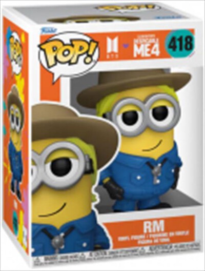 FUNKO - POP Cattivissimo Me 4 x BTS Minion RM 418-FUPC1795-n.d.