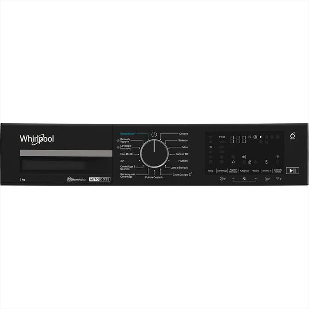 "WHIRLPOOL - Lavatrice WPM 911W ADS IT 9 Kg Classe A"