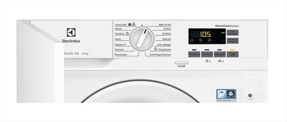 Immagine del prodotto ELECTROLUX - Lavatrice incasso EW7F572WBI 7 Kg Classe D