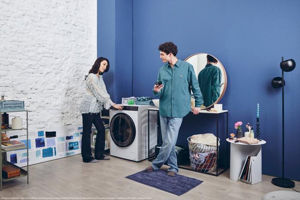 "CANDY - Lavatrice BS412B8 12KG Classe A-White"