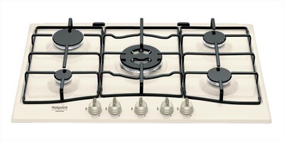 HOTPOINT ARISTON - Piano cottura a gas PCN 750 T (OW) R /HA 5 fuochi