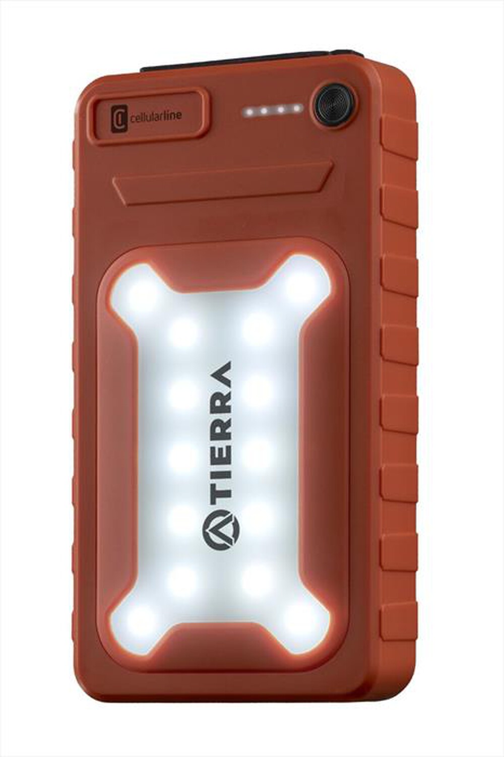 Immagine del prodotto CELLULARLINE - POWER BANK SOLAR 20000-Arancione