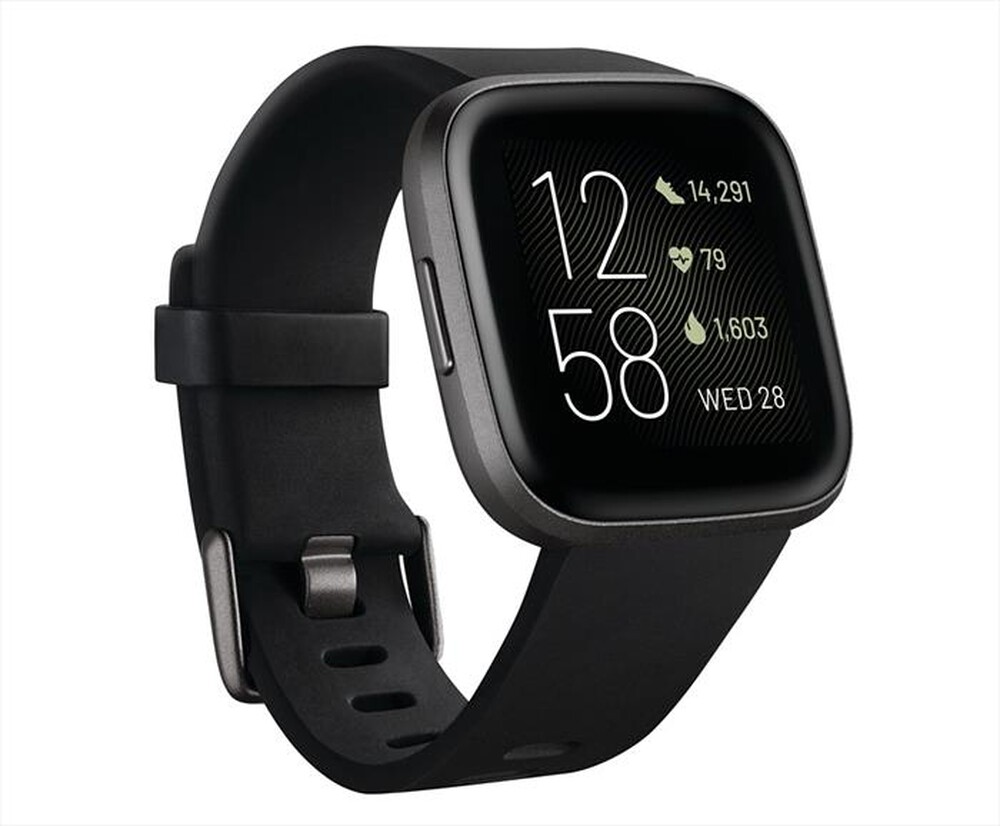 "FITBIT - VERSA 2-Nero/Alluminio carbone"