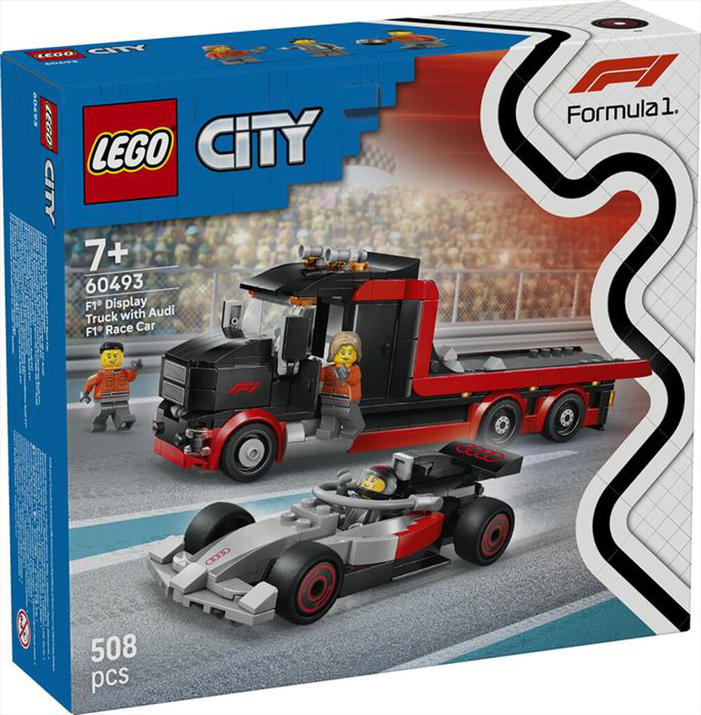 Immagine del prodotto LEGO - CITY Display Truck F1 con auto Audi F1 - 60493