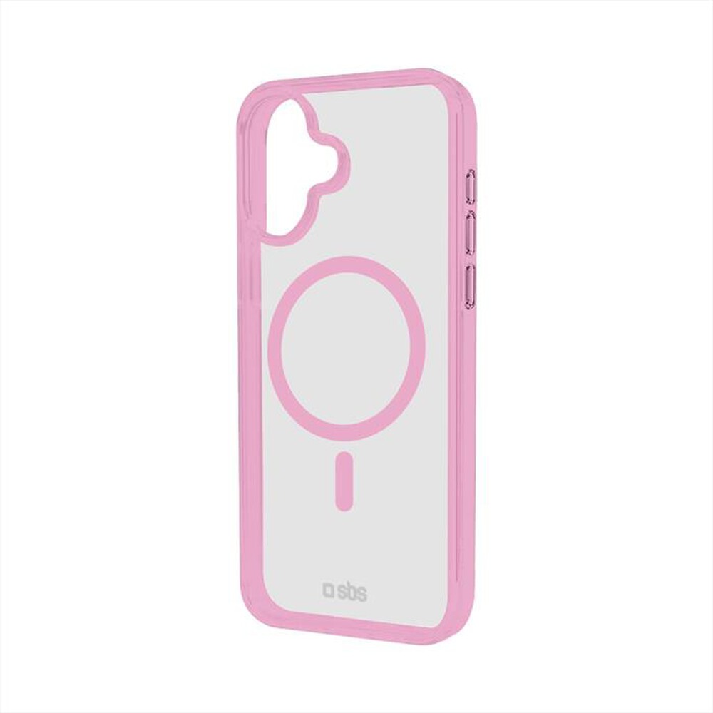 "SBS - Cover Mag Frame iPhone 16 Plus TEMAGCOLIP1667P-Rosa"