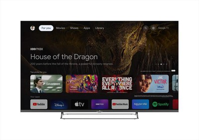 SMART TECH - Smart TV LED UHD 4K 65" 65QG02V-GRIGIO