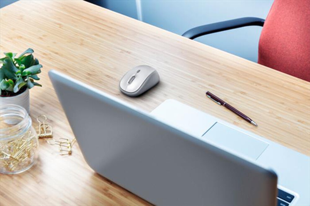 "TRUST - YVI WIRELESS MOUSE-White"