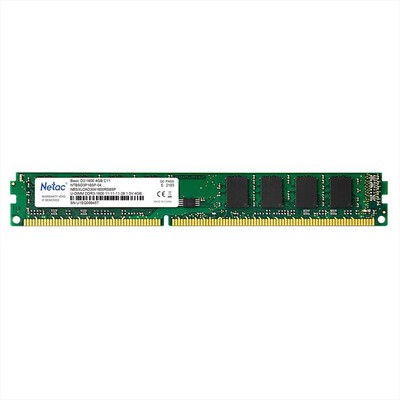 NETAC - BASIC DDR3-1600 4G C11 UDIMM 240-PIN-NERO