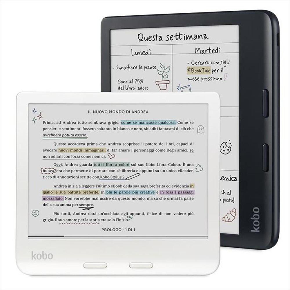 "KOBO - LIBRA COLOUR-Bianco"