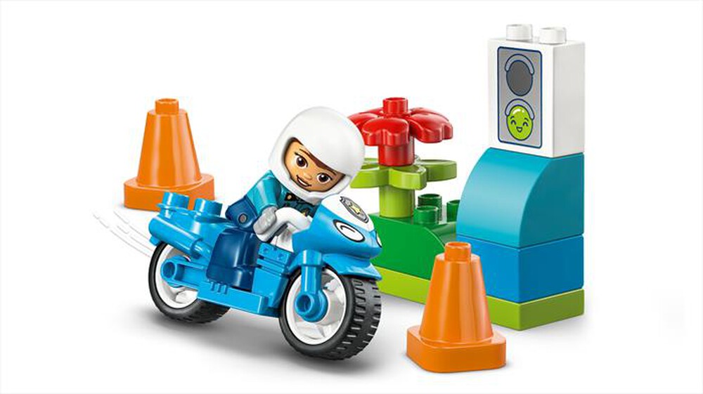 Immagine del prodotto LEGO - DUPLO Motocicletta blu della Polizia - 10471