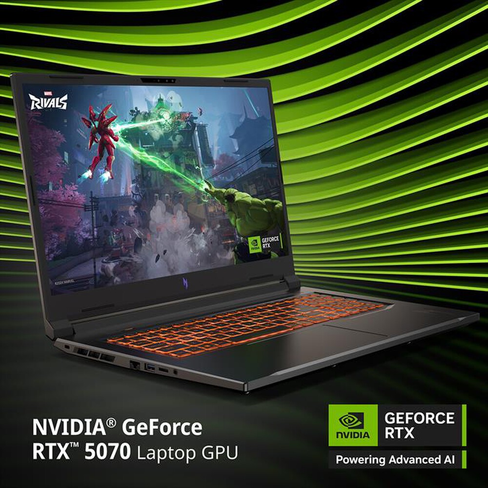 Immagine del prodotto ACER - Notebook gaming NITRO V 17 AI ANV17-61-R3YJ 17.3"-Nero