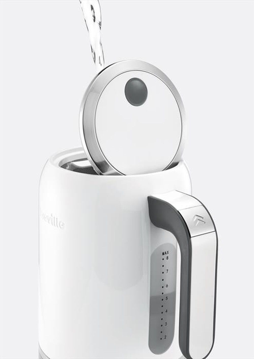 "BREVILLE - HIGH GLOSS - BOLLITORE-White"
