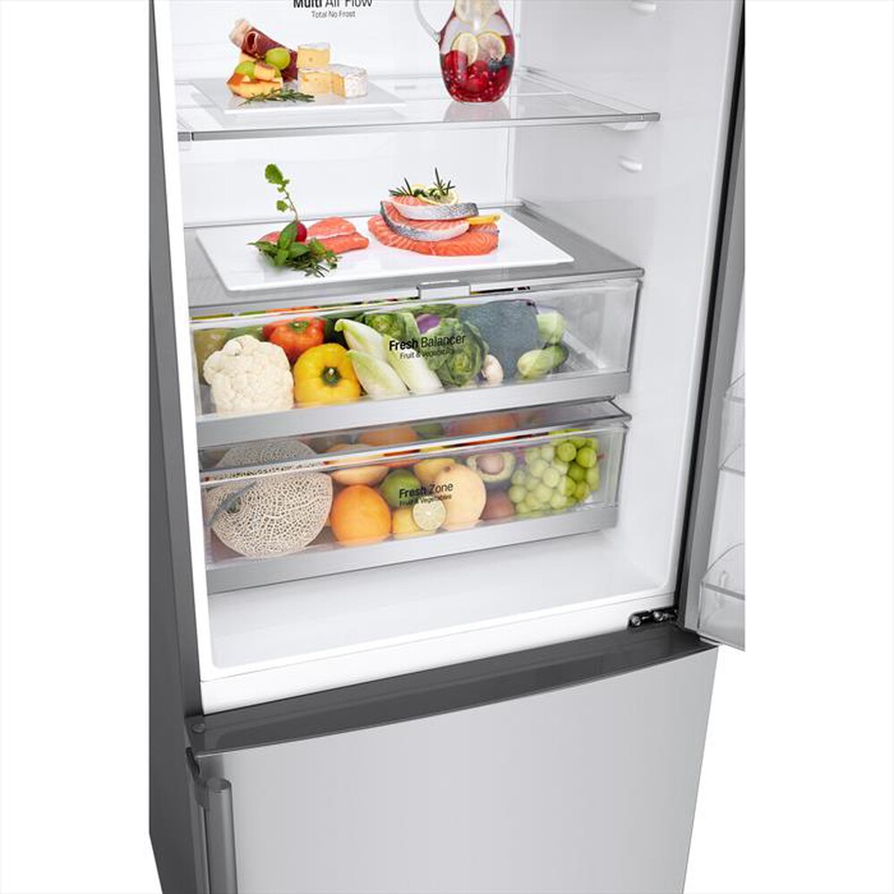 Immagine del prodotto LG - Frigorifero combinato GBB567PZCMB Classe E 500lt-Stainless steel