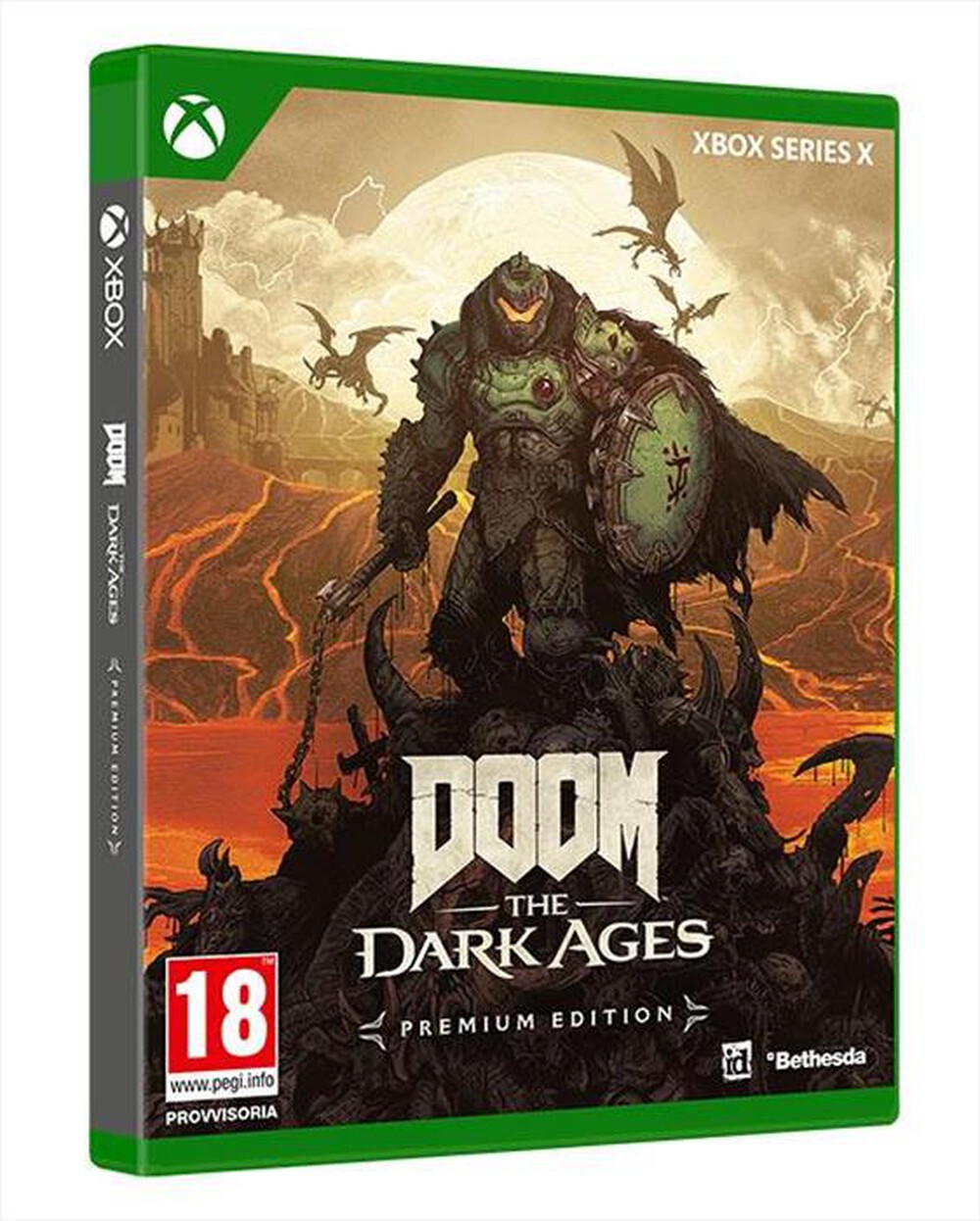 Immagine del prodotto MICROSOFT - DOOM THE DARK AGES PREMIUM XBOX-VERDE