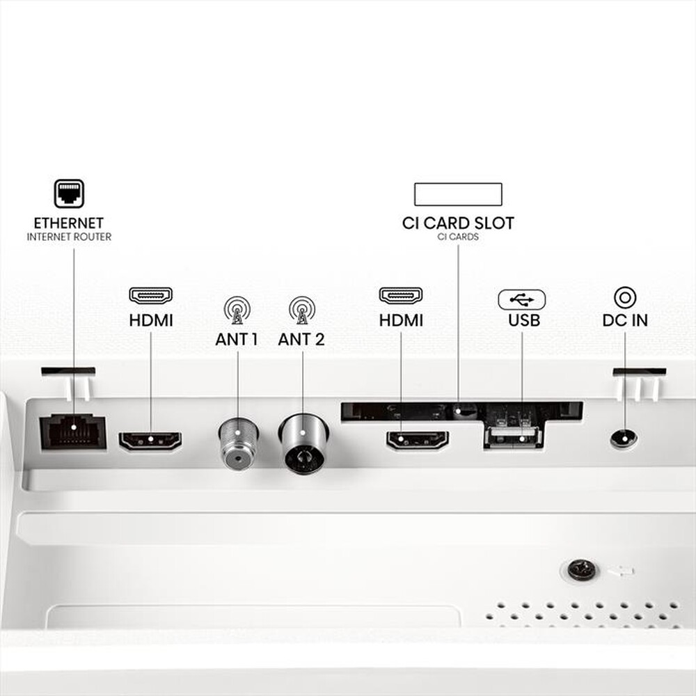 Immagine del prodotto HISENSE - Smart TV QLED FHD 32" 32S5Q-BIANCO