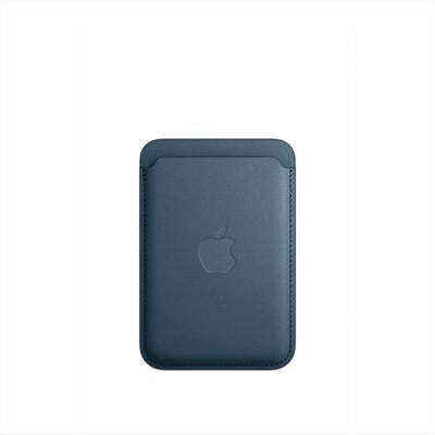 APPLE - Custodia Portafoglio MagSafe FineWoven-Blu Pacifico