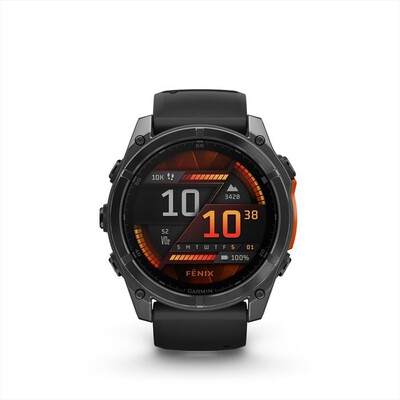 GARMIN - Smartwatch FENIX 8, 51MM-Grigio scuro / Nero