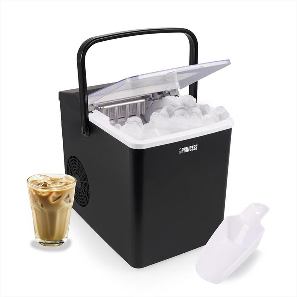 Immagine del prodotto PRINCESS - 283098 - FABBRICATORE DI GHIACCIO-Nero / Plastica